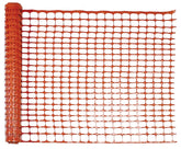 Mutual Industries 14993-48 Safety Fence, 100 ft L, 1-1/4 x 4 in Mesh, Plastic, Orange